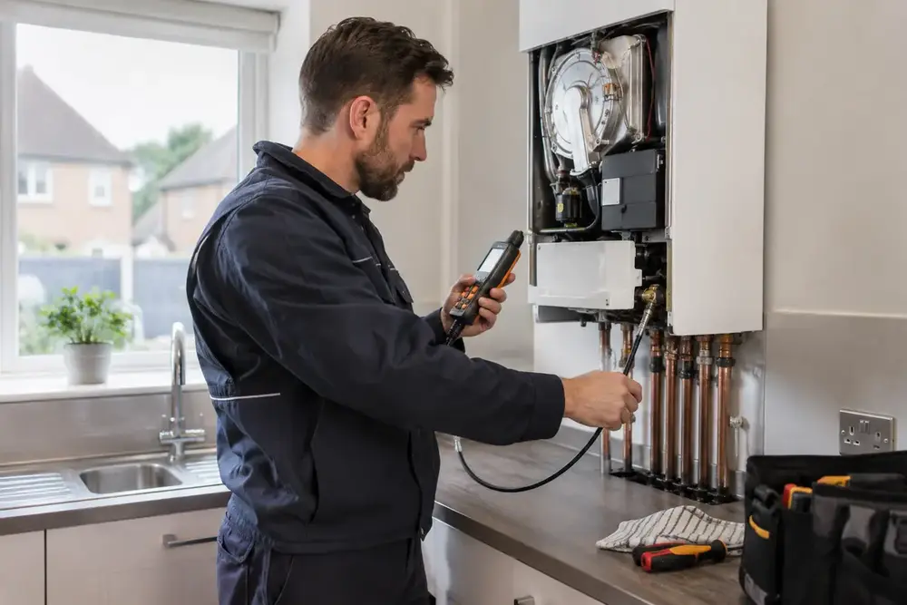 Photograph of Gas Safety Certificate Inspectors
