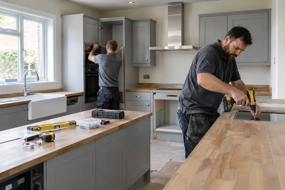Photograph of Kitchen Fitters