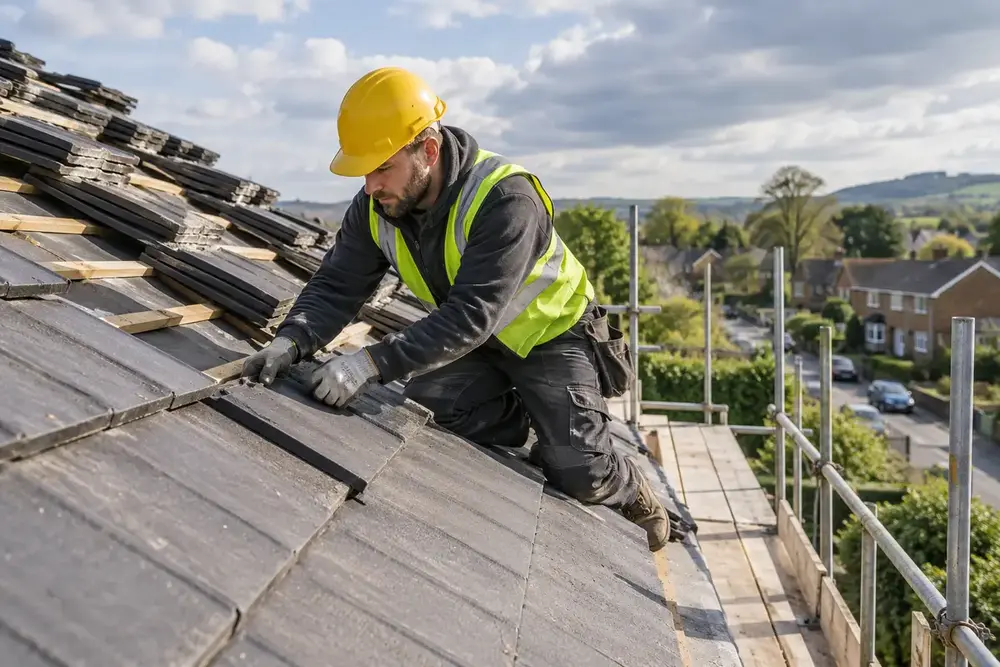 Emergency roofer