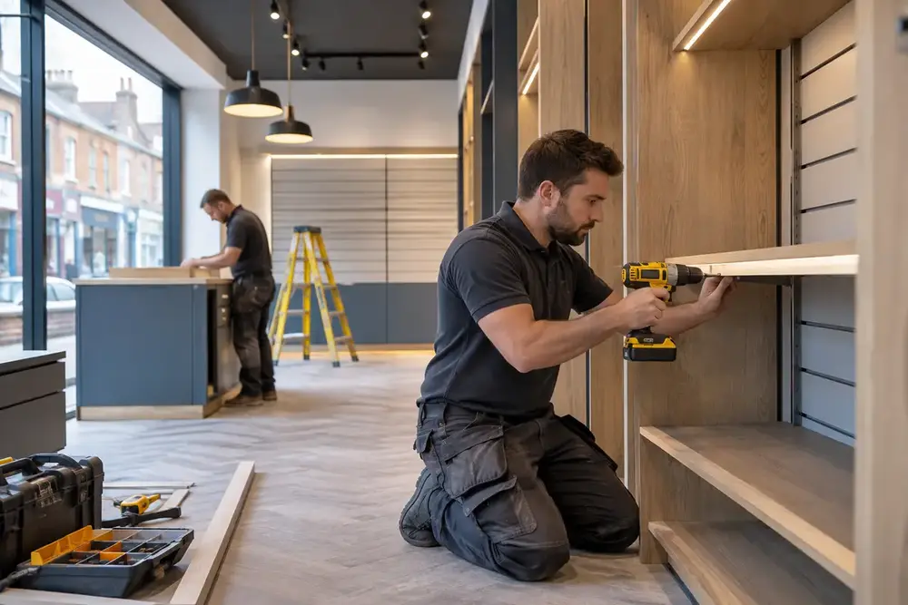 Photograph of Shopfitters