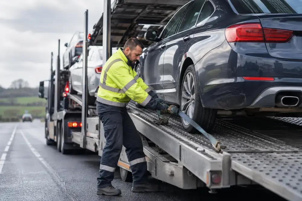 Photograph of Vehicle Transport Drivers